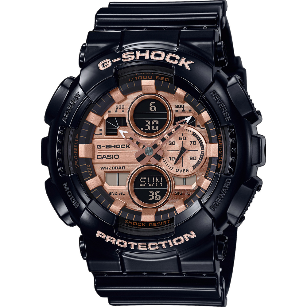 Reloj G-Shock Classic Style GA-140GB-1A2ER Ana-Digi - Garrish Black