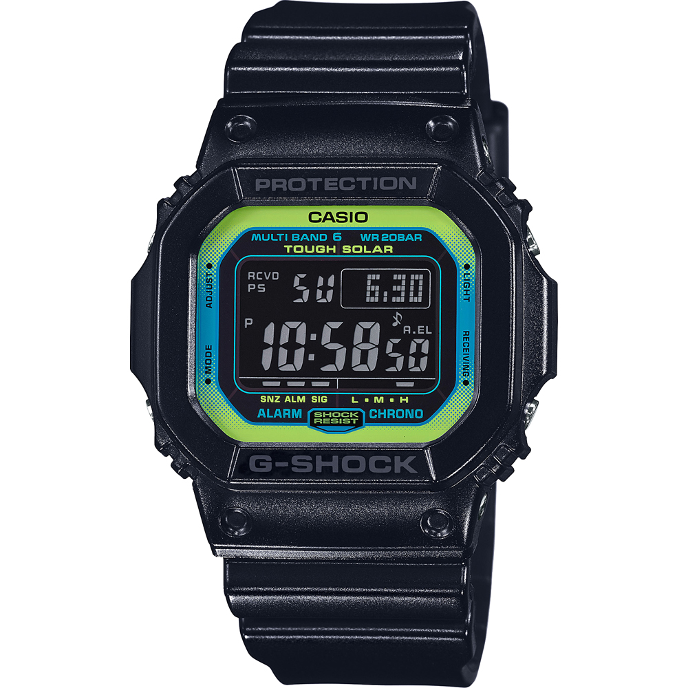 Reloj G-Shock Classic Style GW-M5610LY-1 Classic Lime Yellow