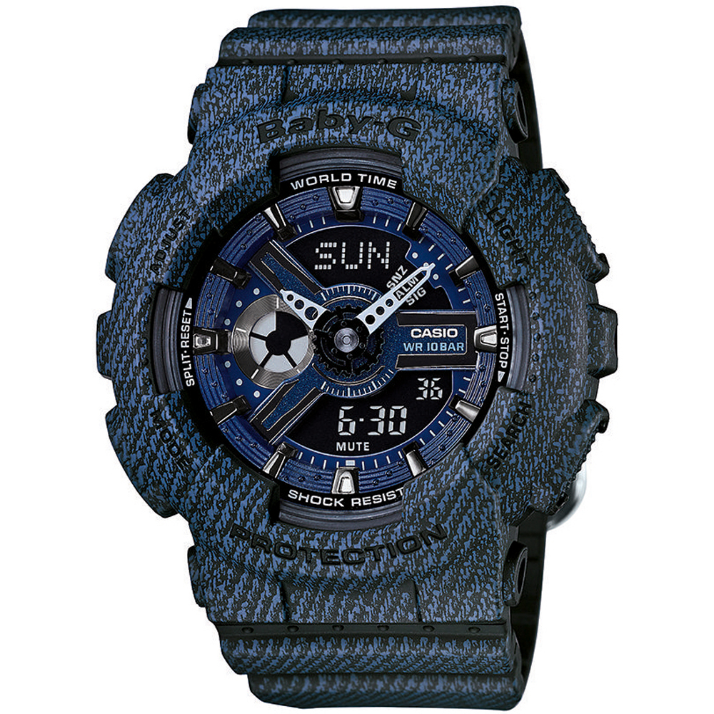 Reloj G-Shock Baby-G BA-110DC-2A1ER Denim Color