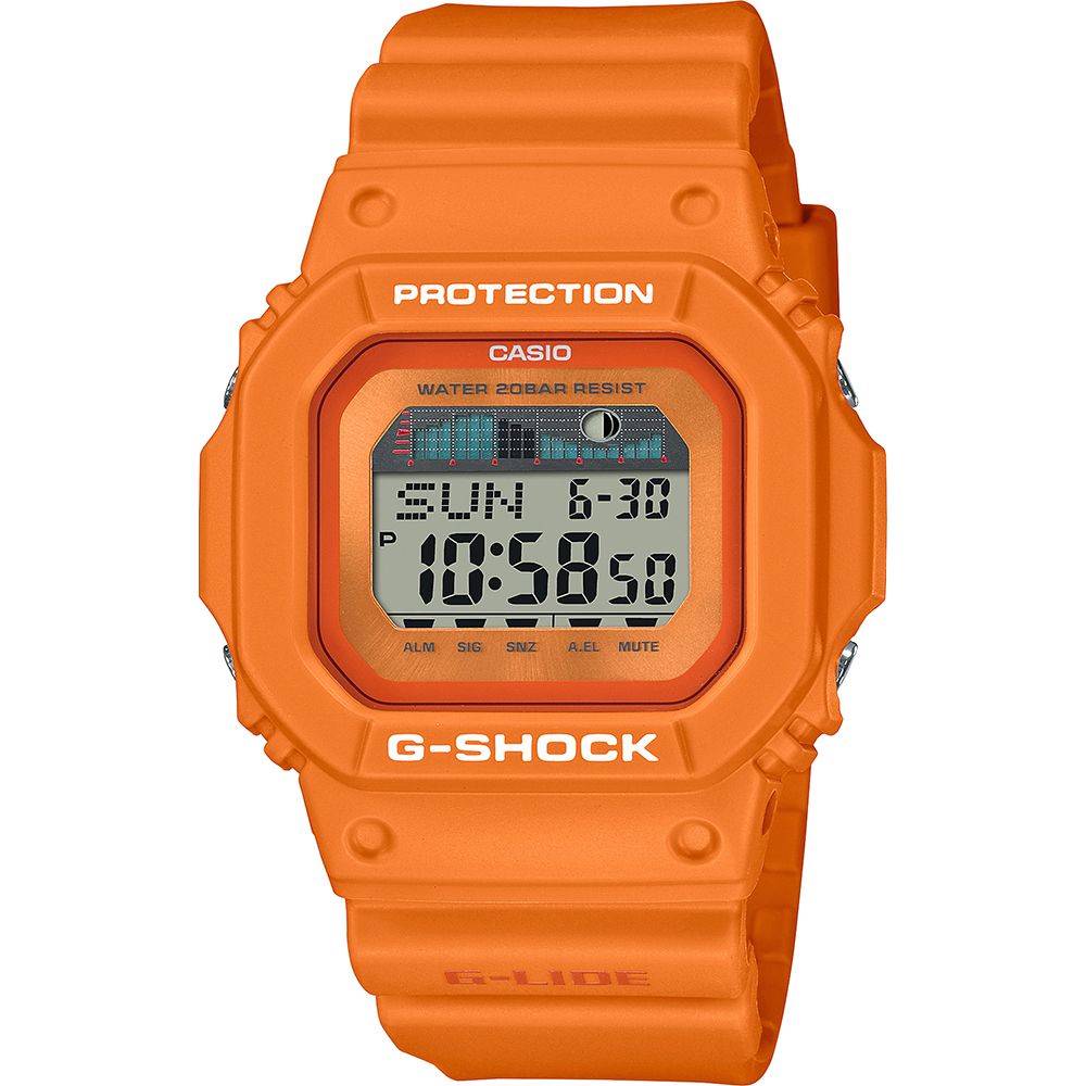 Reloj G-Shock Classic Style GLX-5600RT-4ER G-Lide - Surfboard