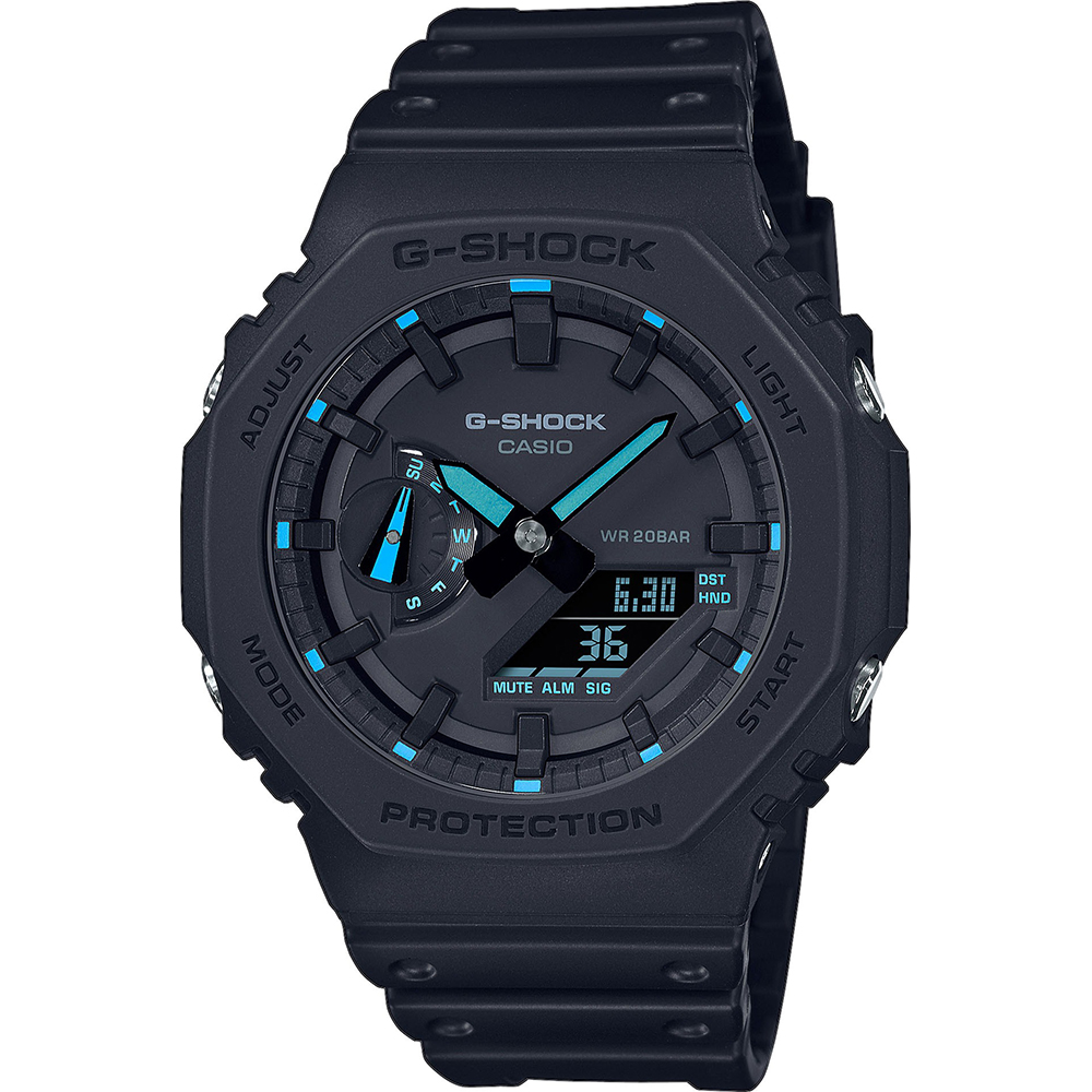 Reloj G-Shock Classic Style GA-2100-1A2ER Neon Accent