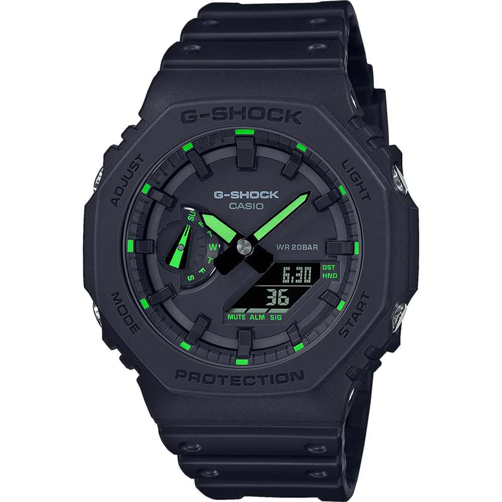 Reloj G-Shock Classic Style GA-2100-1A3ER Neon Accent