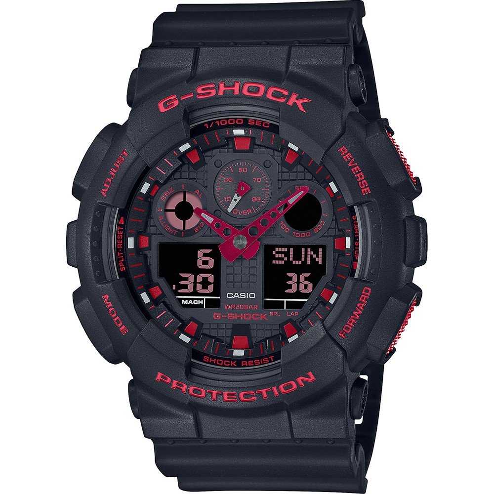 Reloj G-Shock Classic Style GA-100BNR-1AER Ignite Red