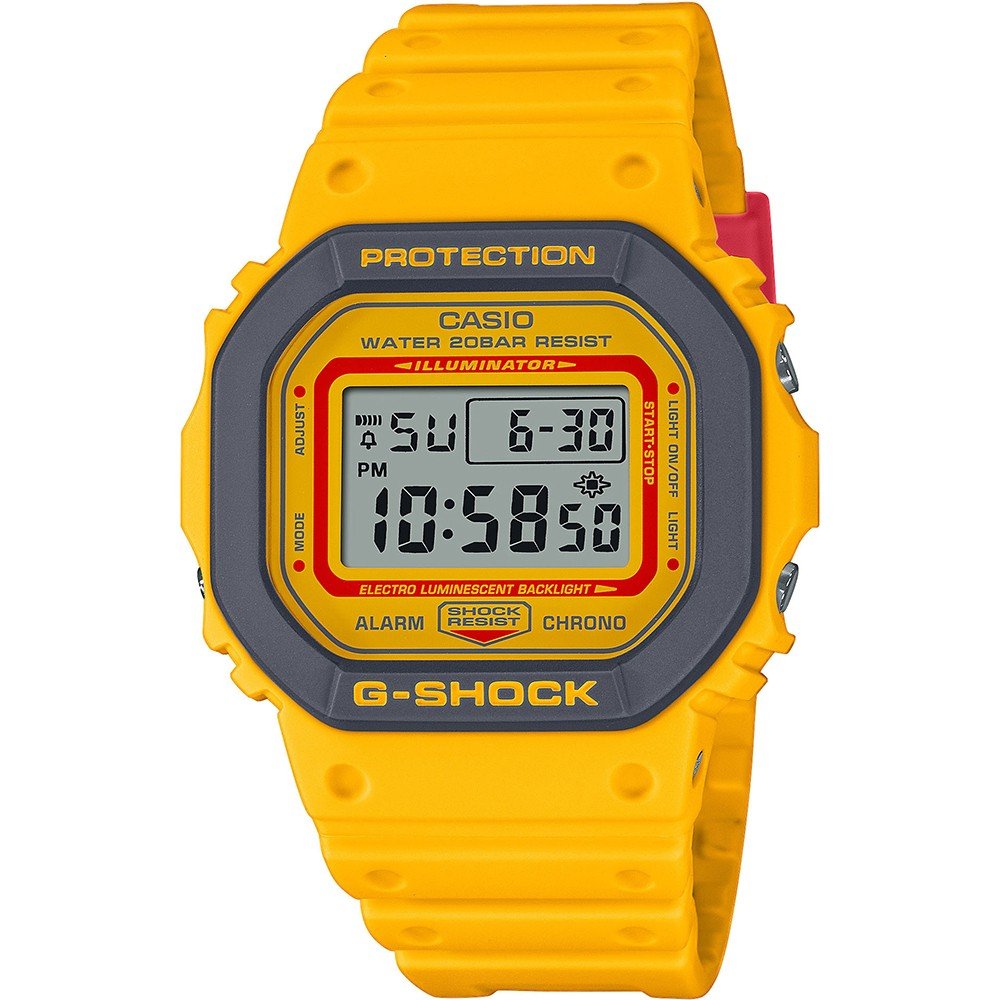 Reloj G-Shock Classic Style DW-5610Y-9ER 90's Heritage colour