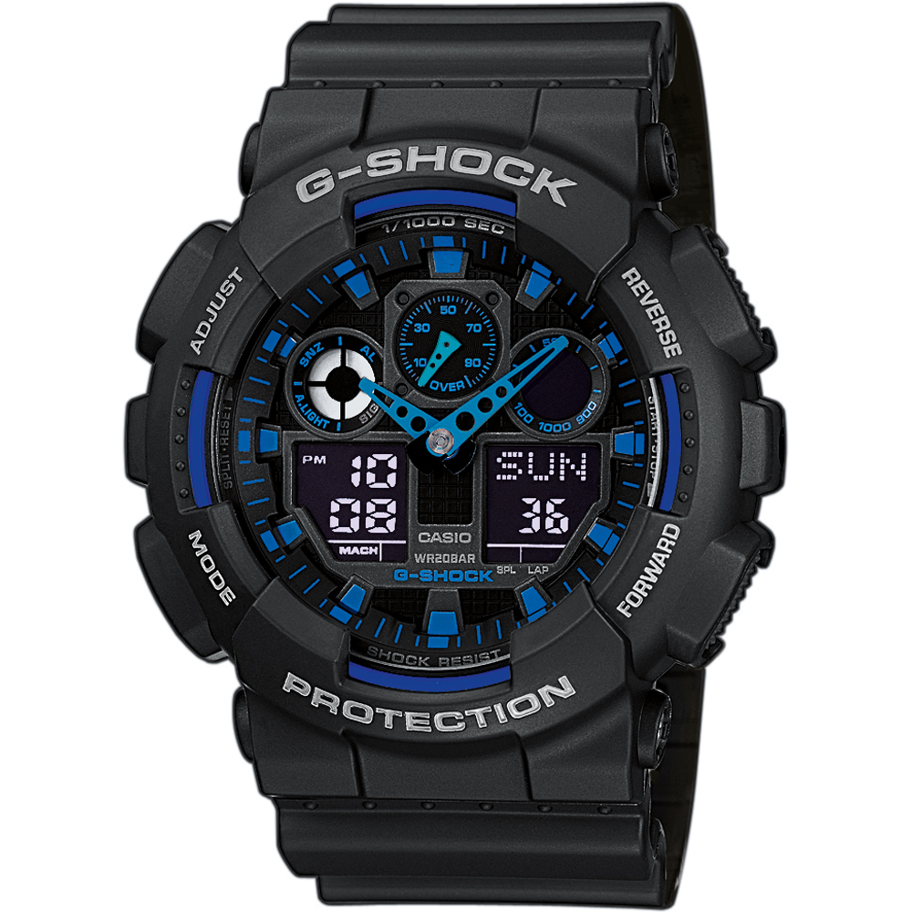 Reloj G-Shock Classic Style GA-100-1A2ER Ana-Digi