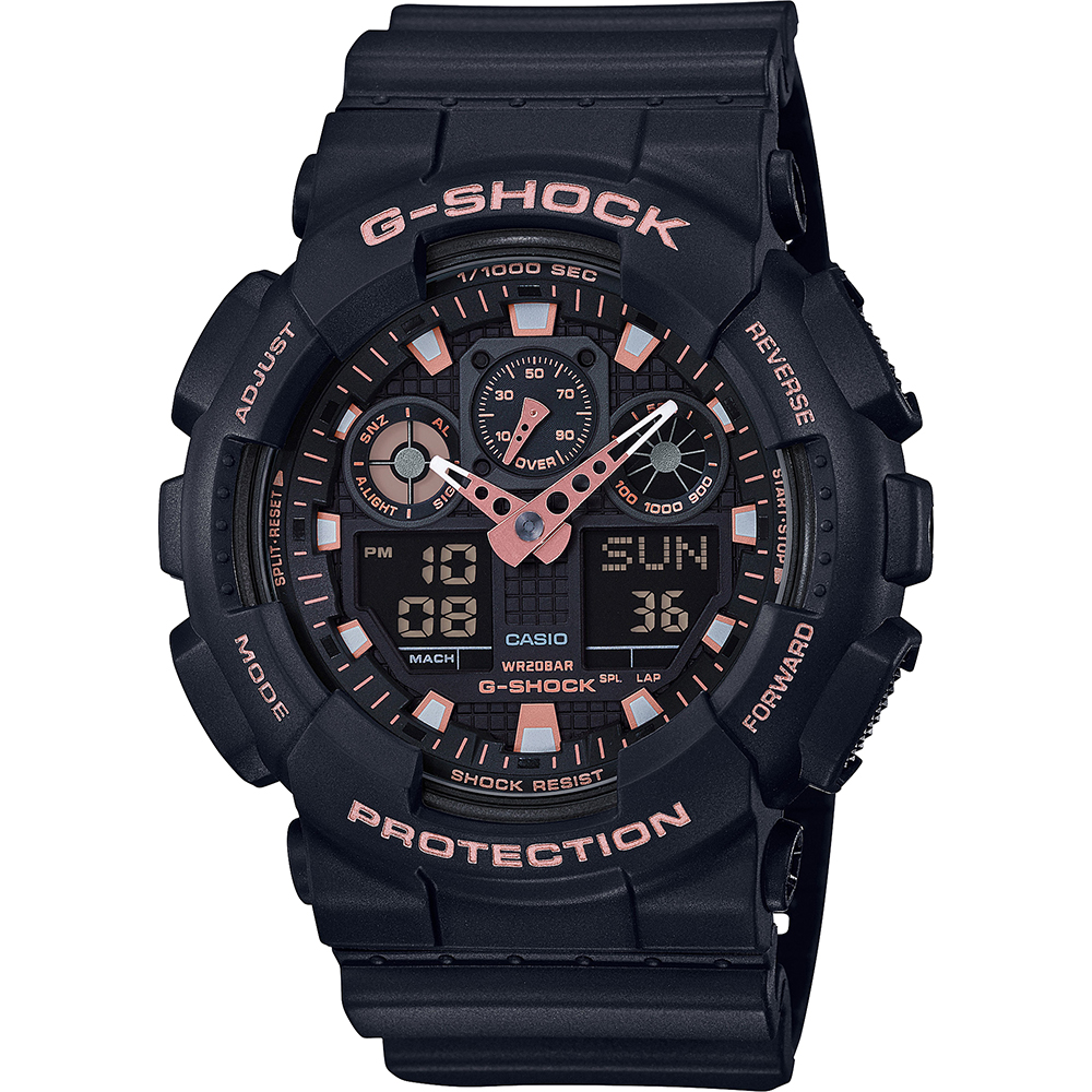 Reloj G-Shock Classic Style GA-100GBX-1A4ER Garrish Black