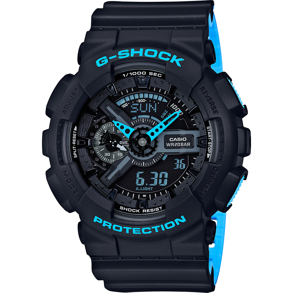 Reloj G-Shock Classic Style GA-110LN-1AER Layered Neon