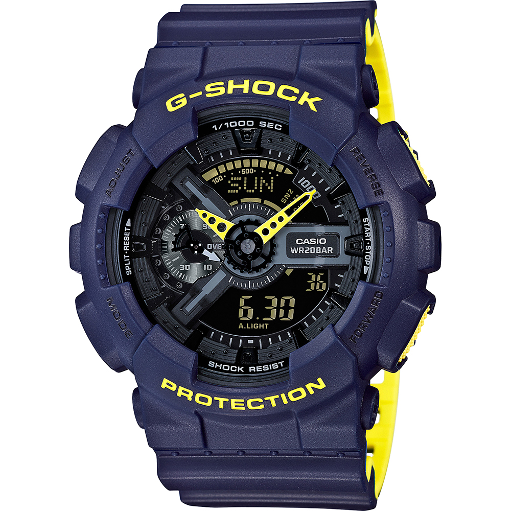 Reloj G-Shock Classic Style GA-110LN-2AER Layered Neon