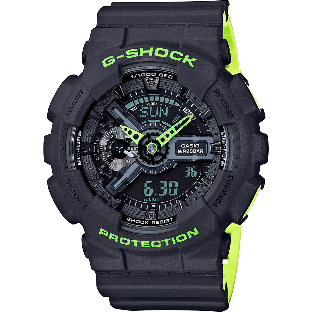 Reloj G-Shock Classic Style GA-110LN-8AER Layered Neon