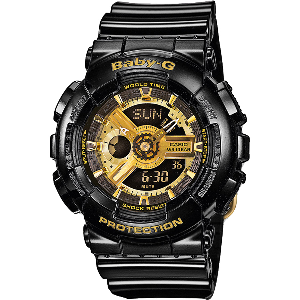 Reloj G-Shock Baby-G BA-110-1AER Baby-G - Garrish Black