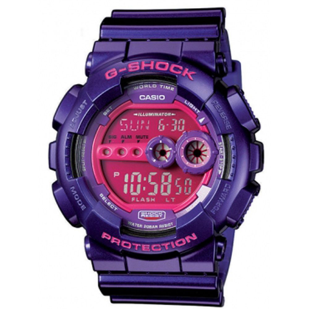 Reloj G-Shock Classic Style GD-100SC-6 Shocking Colour