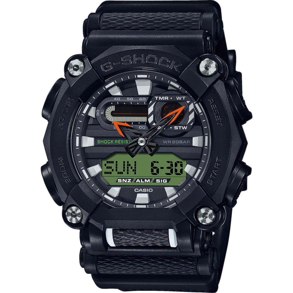 Reloj G-Shock Classic Style GA-900E-1A3ER Heavy duty