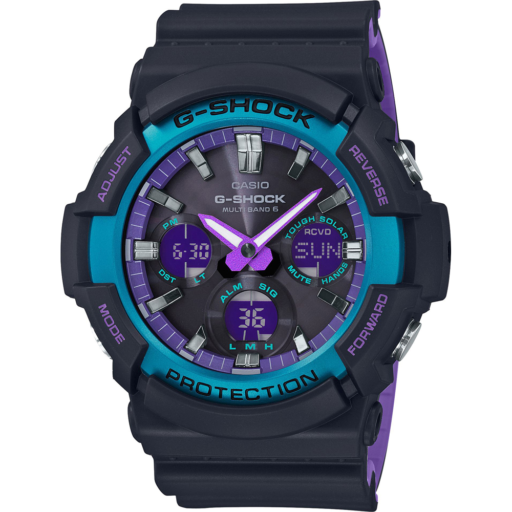 Reloj G-Shock Classic Style GAW-100BL-1AER Waveceptor