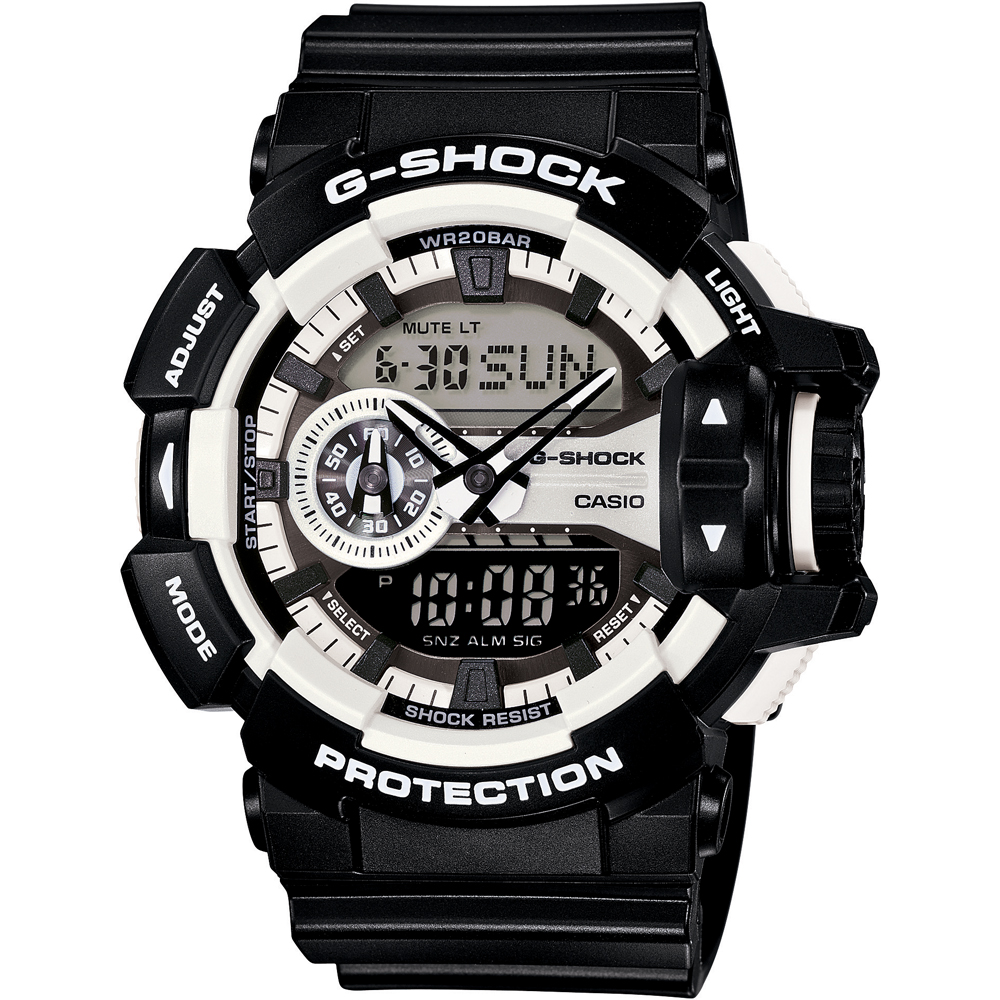 Reloj G-Shock Classic Style GA-400-1AER Rotary Switch