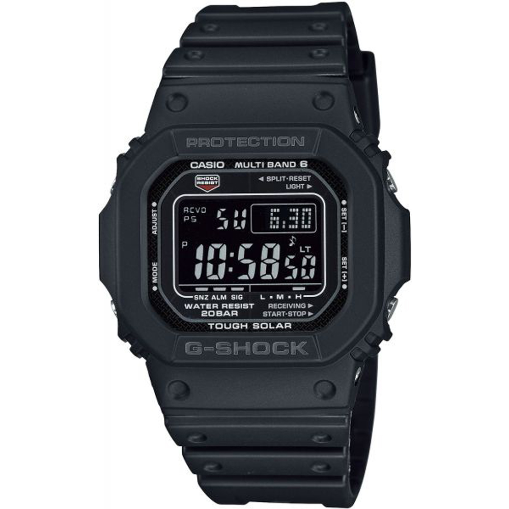 Reloj G-Shock Classic Style GW-M5610U-1BER Solar Waveceptor