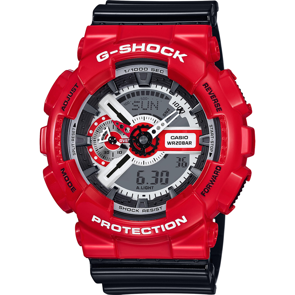 Reloj G-Shock Classic Style GA-110RD-4A Solid Red