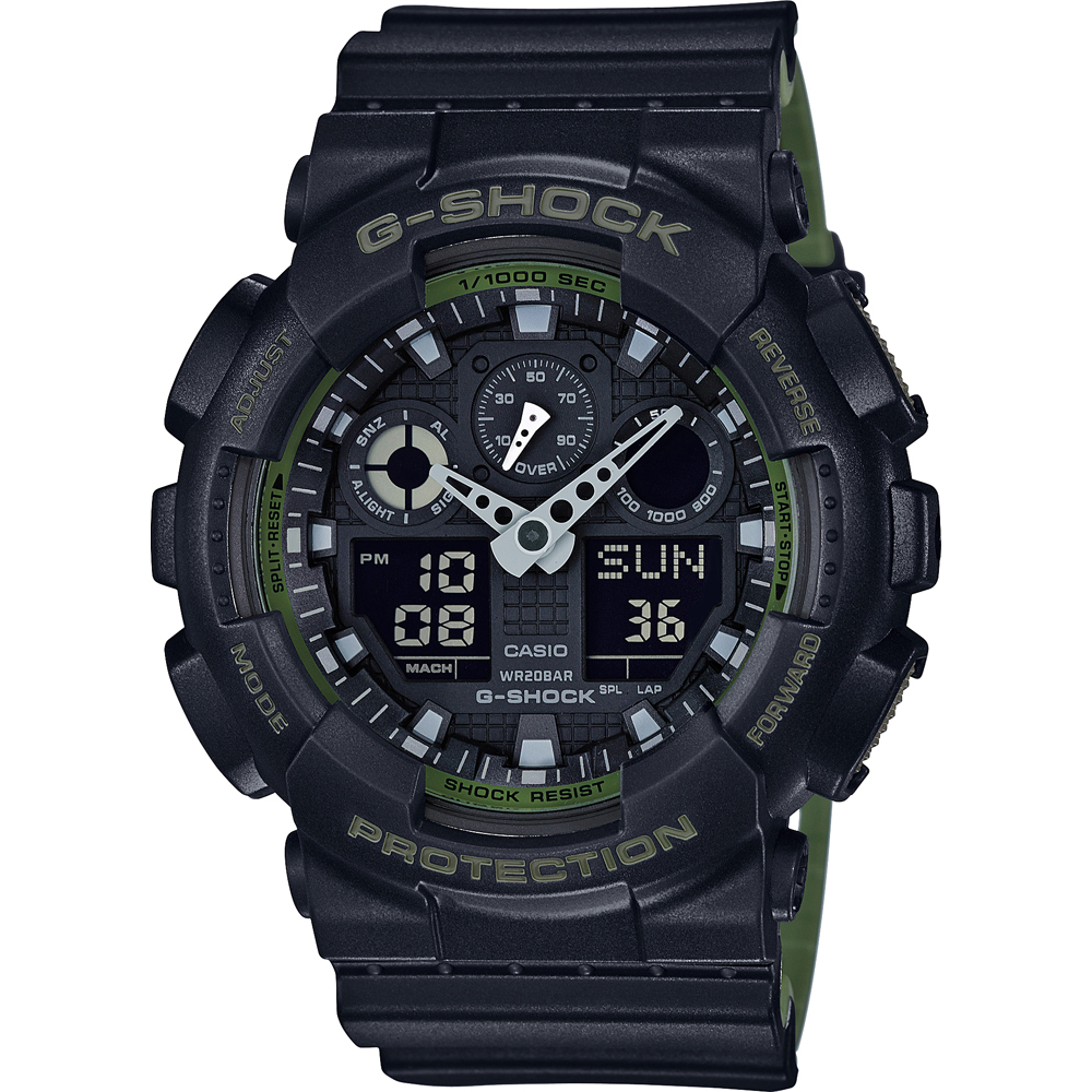 Reloj G-Shock Classic Style GA-100L-1AER Ana-Digi - Layered Color