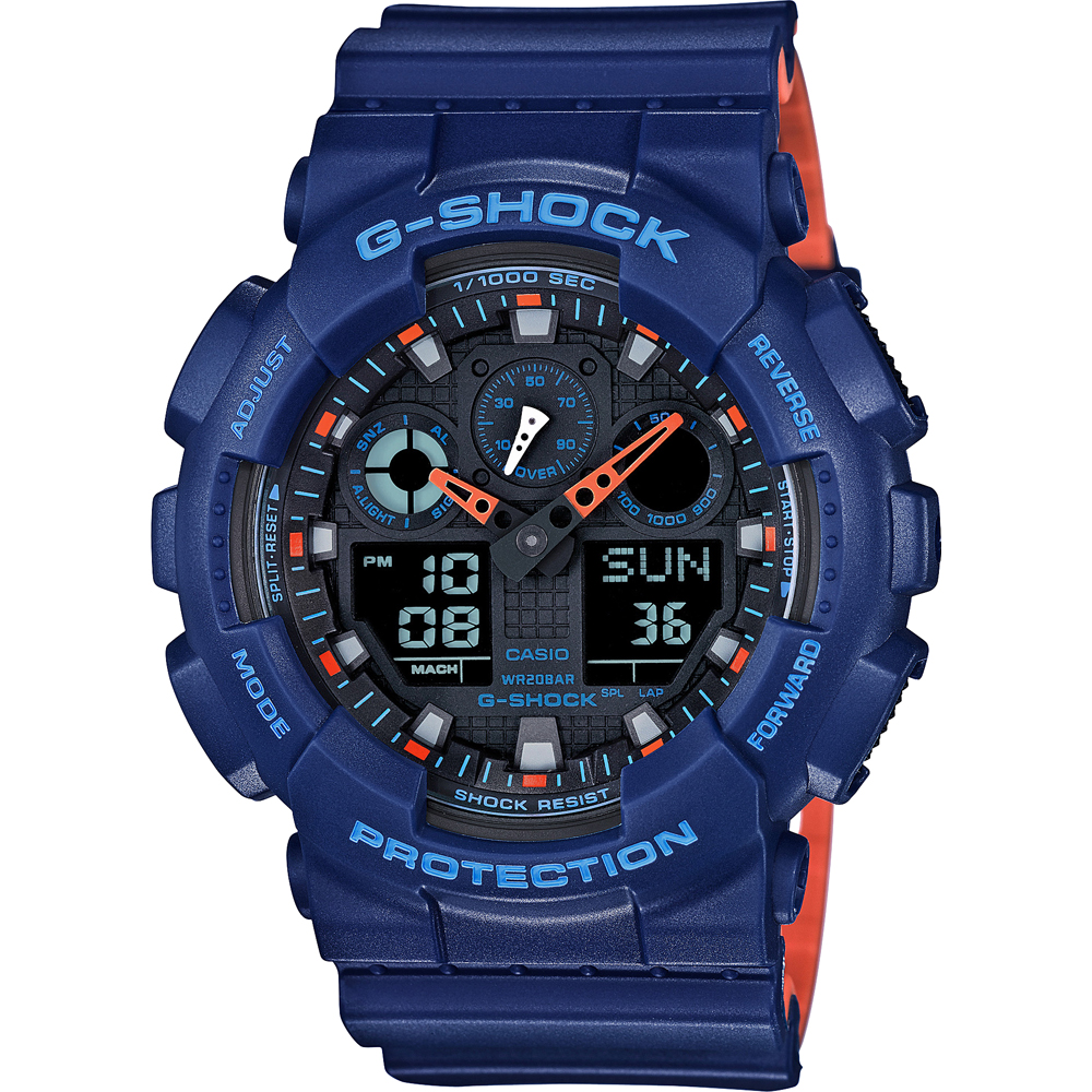 Reloj G-Shock Classic Style GA-100L-2AER Ana-Digi - Layered Color