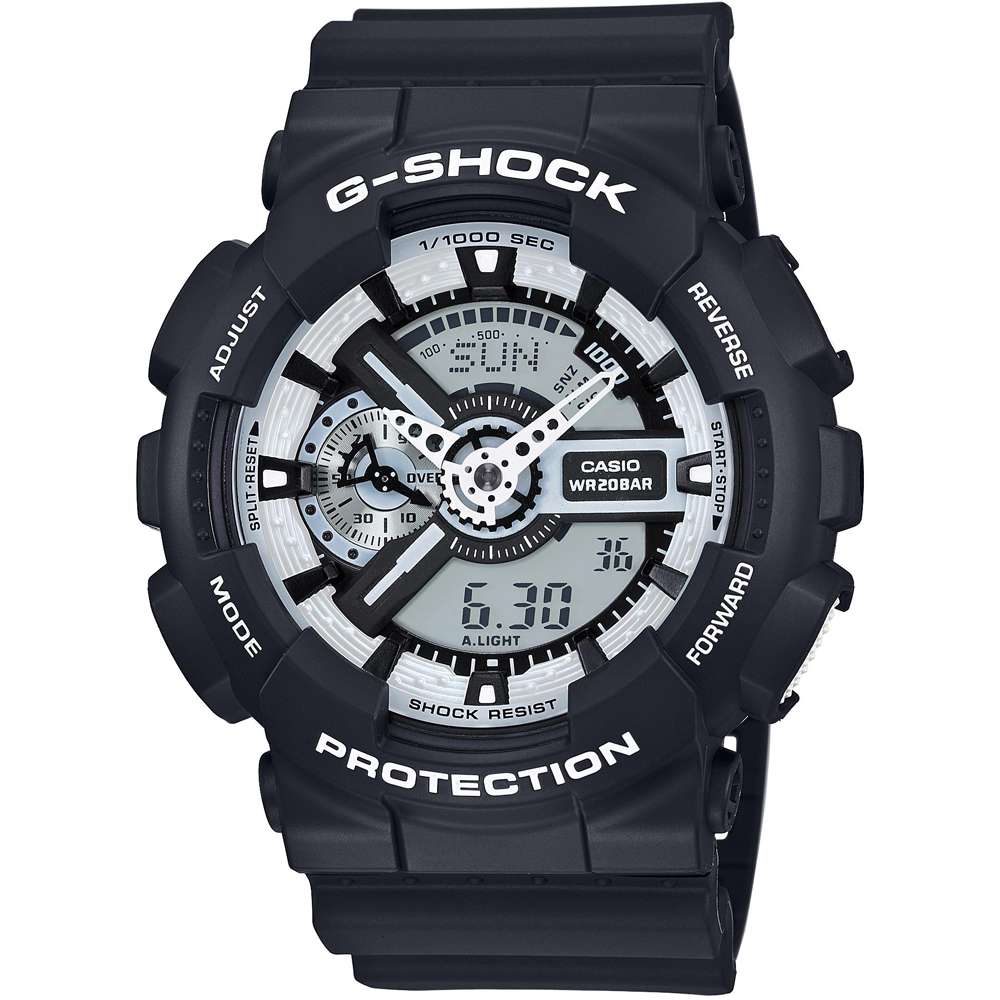 Reloj G-Shock Classic Style GA-110BW-1AER Team Zebra