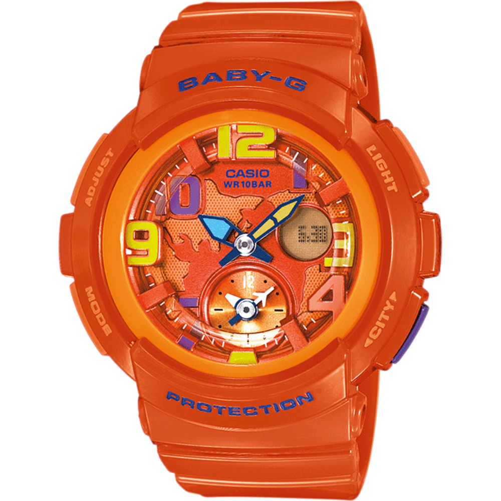 Reloj G-Shock Baby-G BGA-190-4B Travel Girl