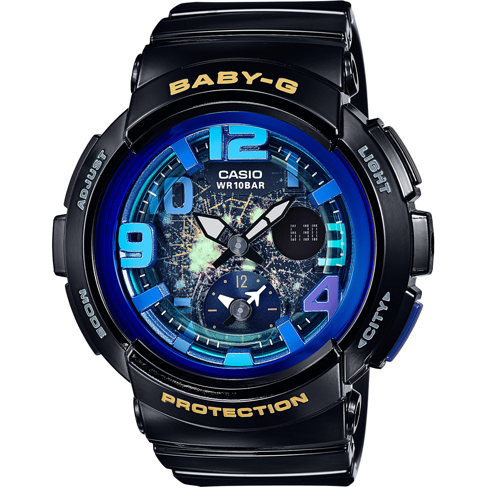 Reloj G-Shock Baby-G BGA-190GL-1B Cosmic Face