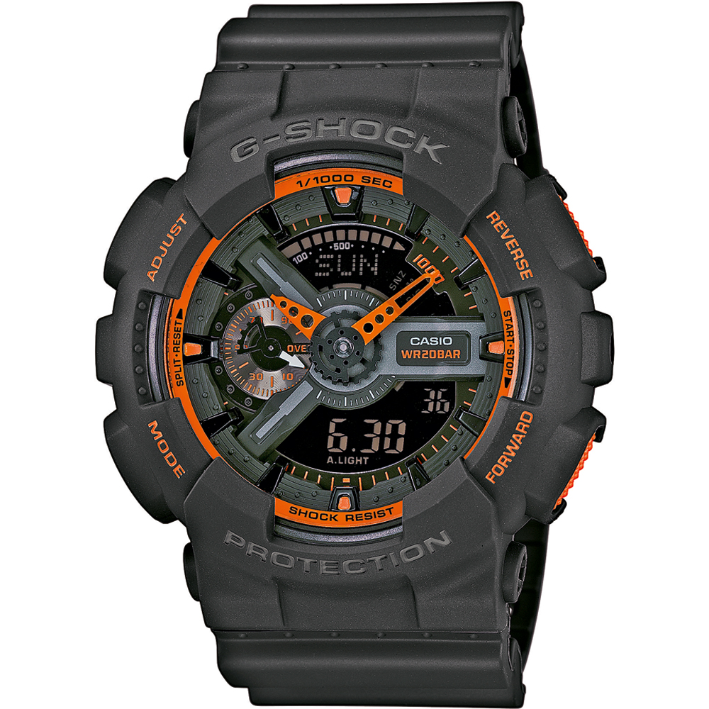 Reloj G-Shock Classic Style GA-110TS-1A4ER Trendy Neon