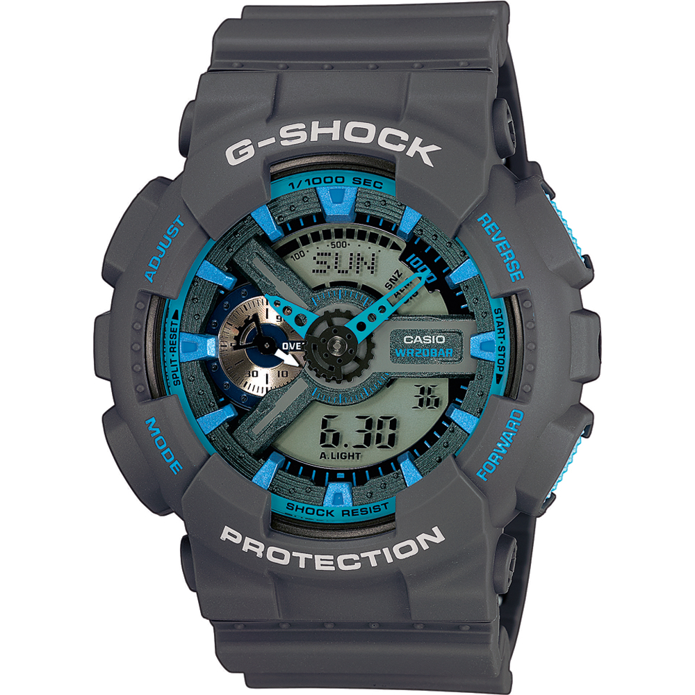 Reloj G-Shock Classic Style GA-110TS-8A2 Trendy Neon