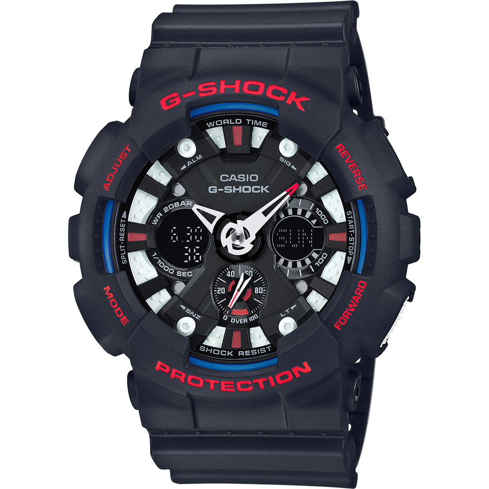 Reloj G-Shock Classic Style GA-120TR-1A Tricolor