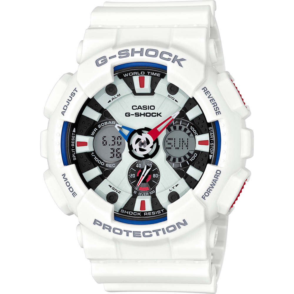 Reloj G-Shock Classic Style GA-120TR-7A Tricolor