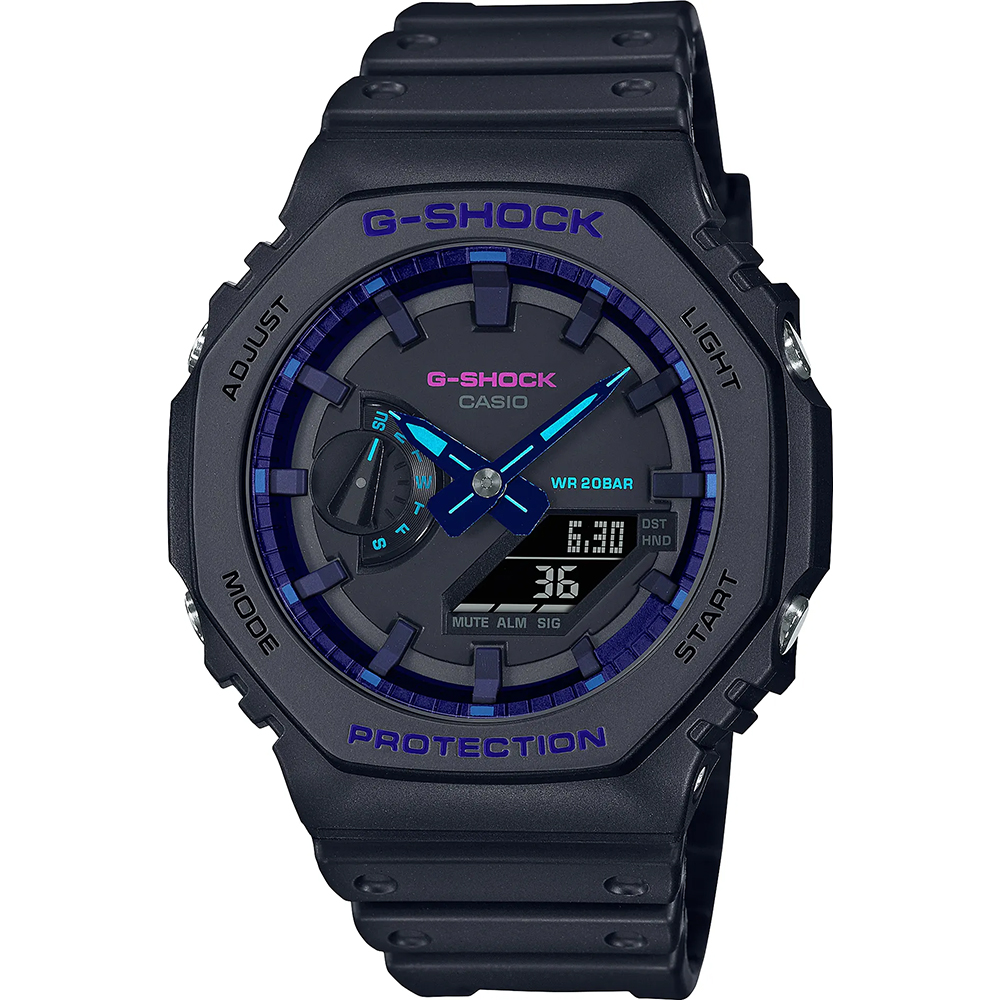 Reloj G-Shock Classic Style GA-2100VB-1AER Virtual Blue