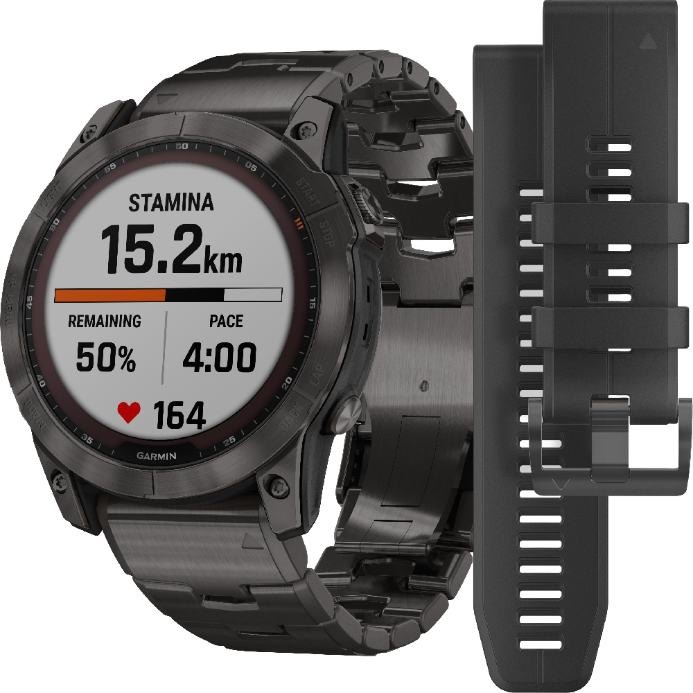 Reloj Garmin Fenix 010-02541-27 Fenix 7X Sapphire Solar • EAN