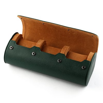 Caja para relojes HWG WATCHROLL-THREE-GR Watchroll Three Green