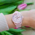 Reloj solar de cuarzo color rosado Colección Primavera-Verano Ice-Watch