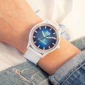 Reloj solar de cuarzo color blanco Colección Primavera-Verano Ice-Watch