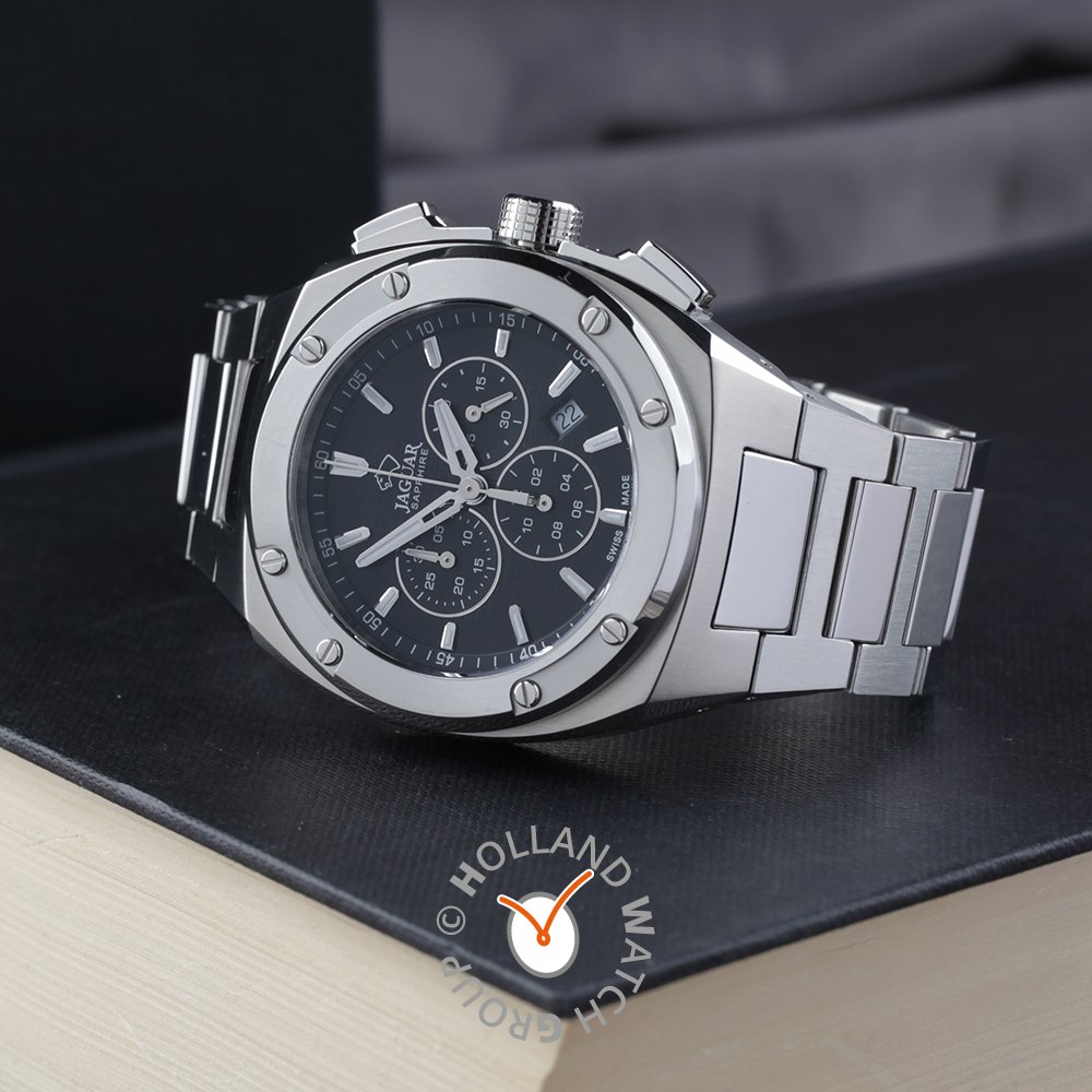 Reloj JAGUAR Caballero HÍBRIDO Acero Azul Y Negro