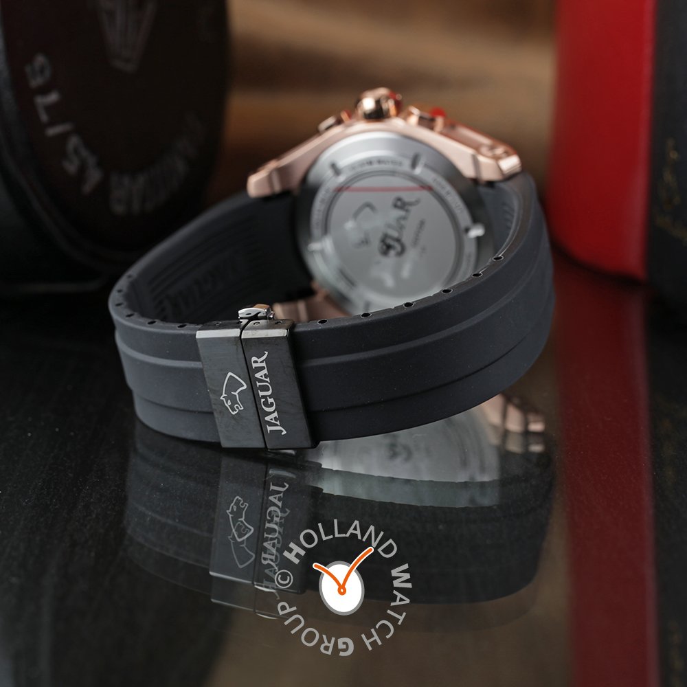 Edición especial reloj de cuarzo analógico para hombre con pulsera de  silicona J691/1, Negro -, Reloj de cuarzo