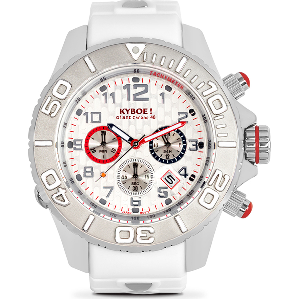 Watch Swimming watch Chrono Silver Dice KYM-001-48