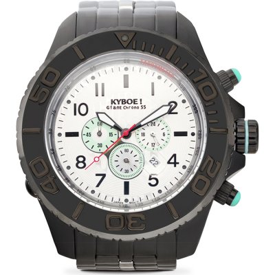 Reloj Kyboe SBC-006-55 Chronos Steel Black Duo
