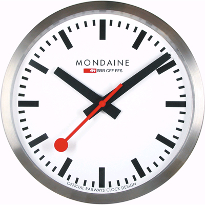 Mondaine Wall Clock 25 cm Reloj