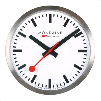 Mondaine Wall Clock 40cm Reloj