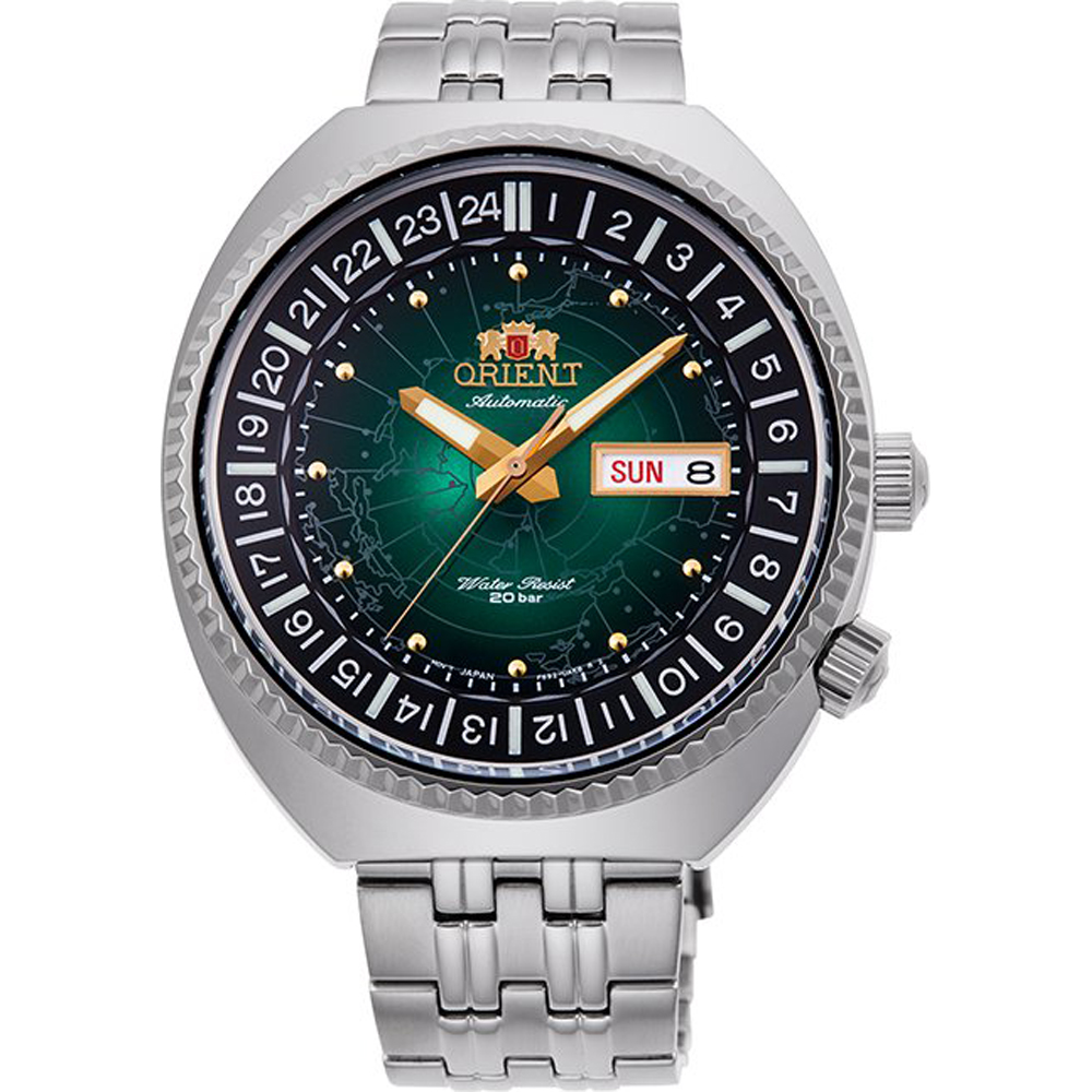 Reloj Orient Automatic RA-AA0E02E19B World Map Revival