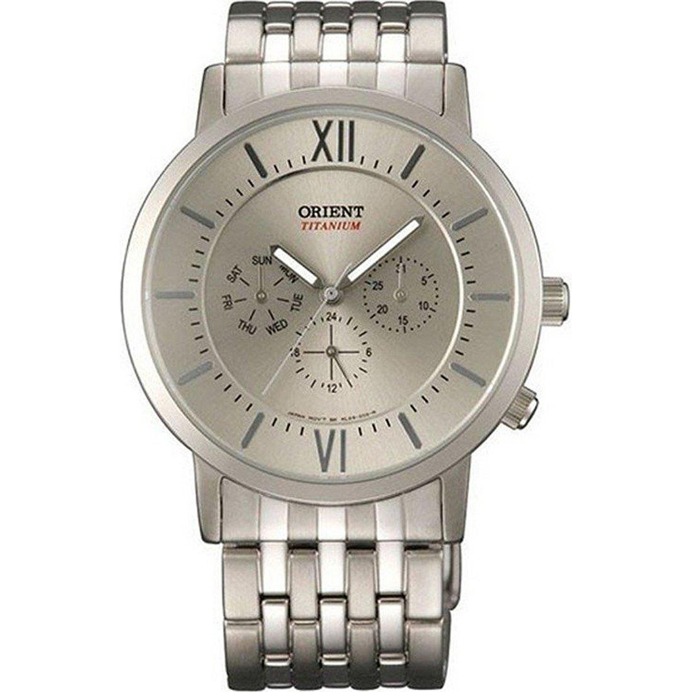 Orient Quartz FRL03004K0 Dressy Titanium Reloj