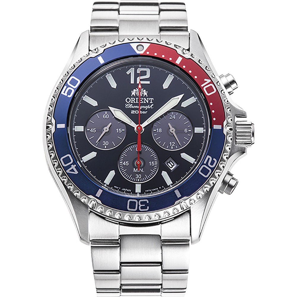 Reloj orient fondo azul cheap