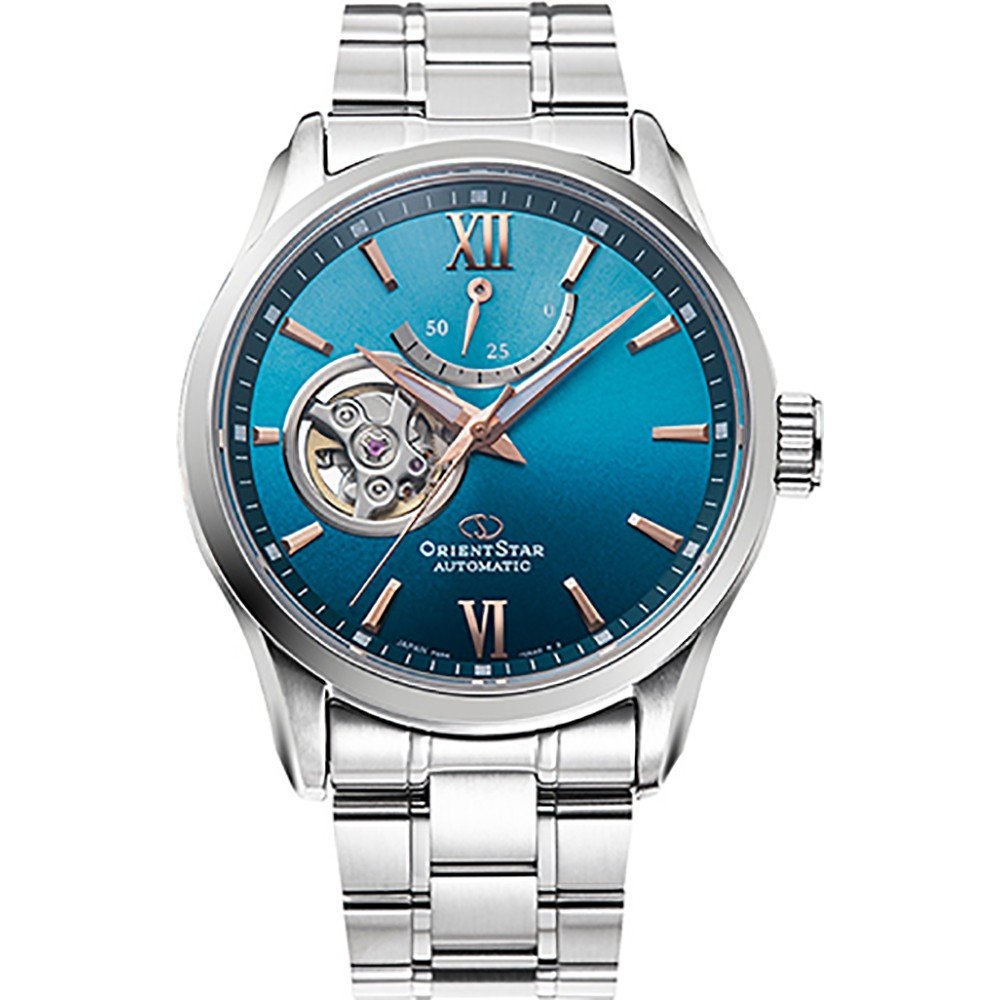 Reloj orient automatico corazon abierto new arrivals