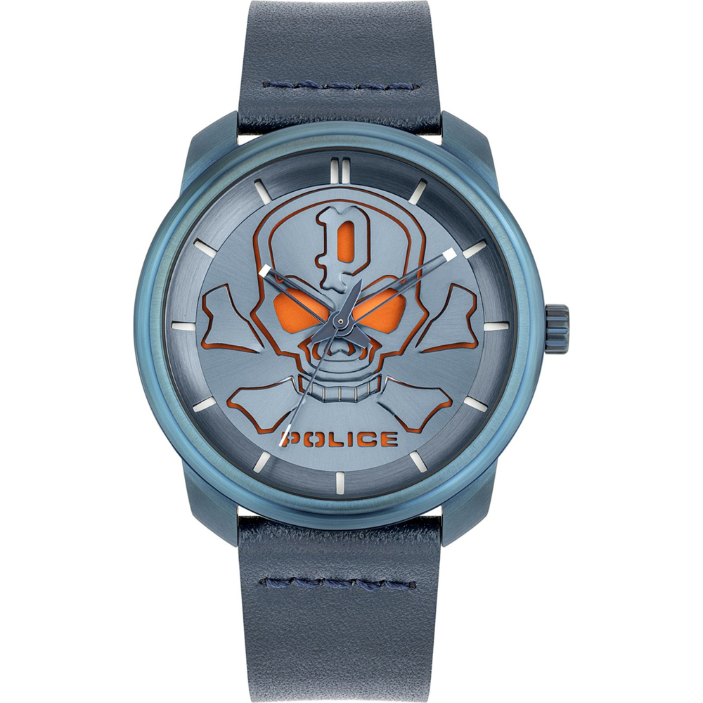Reloj police azul clearance