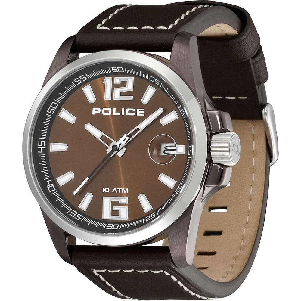 Police Watch Time 3 hands Lancer PL.12591JSBNS/65