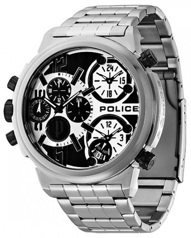Police Watch Time 3 hands Python PL.13595JS/04M