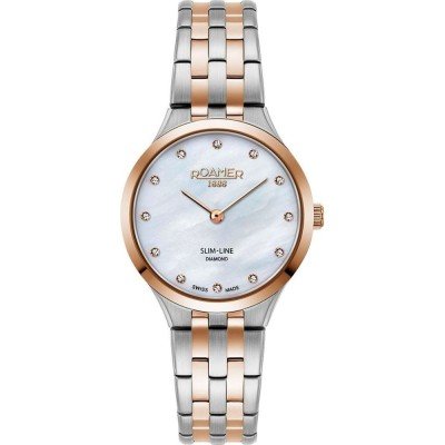 Reloj Roamer Slim-Line 512847-49-89-20 Slim-Line Diamond