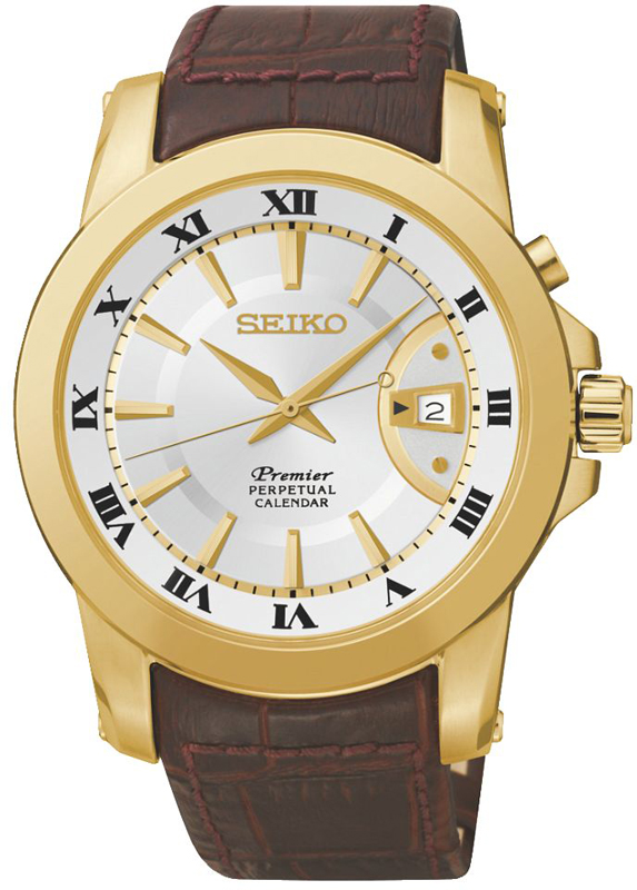 Seiko Watch Time 3 hands Premier SNQ144P1