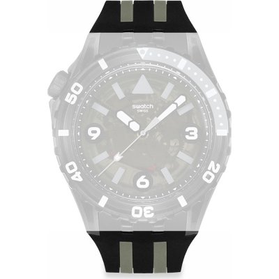 Correa Swatch ASSCU09B100 Black Sea Nettle